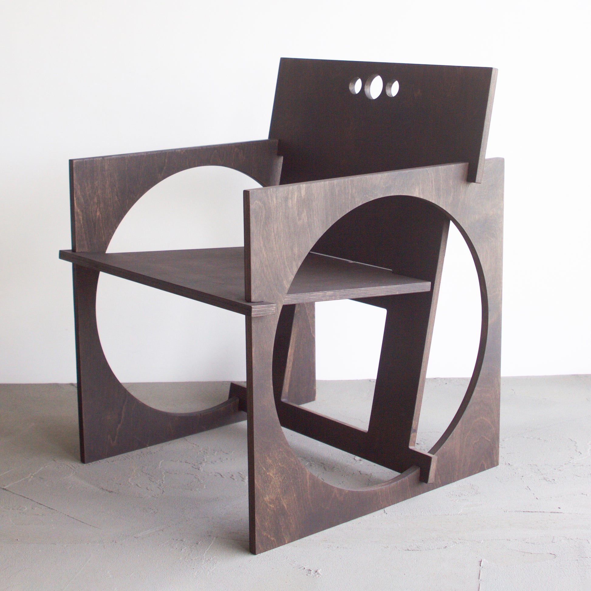 Lietti | Sedia Tonda Black Edition Furniture beamalevich architecture gift design gift art gift