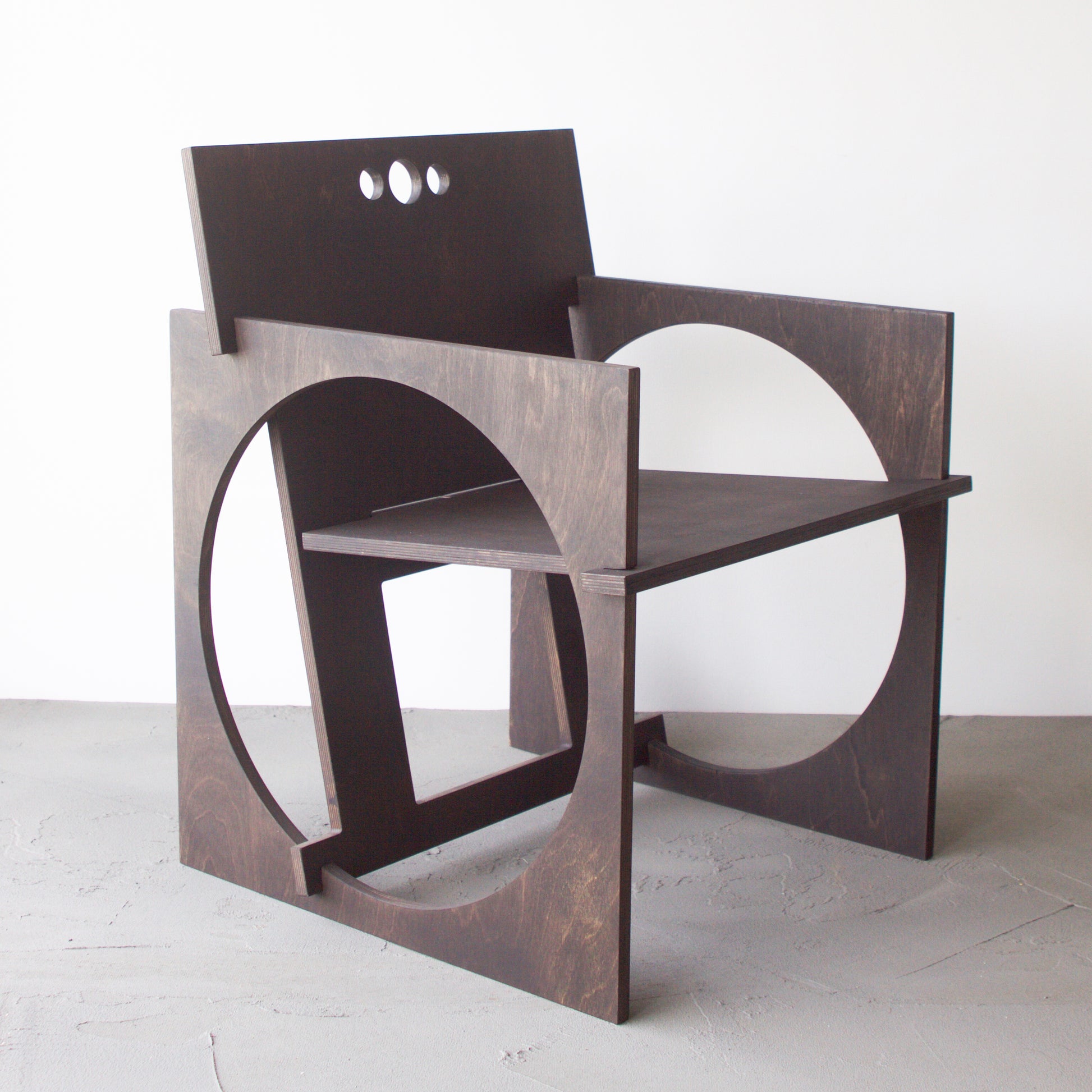 Lietti | Sedia Tonda Black Edition Furniture beamalevich architecture gift design gift art gift