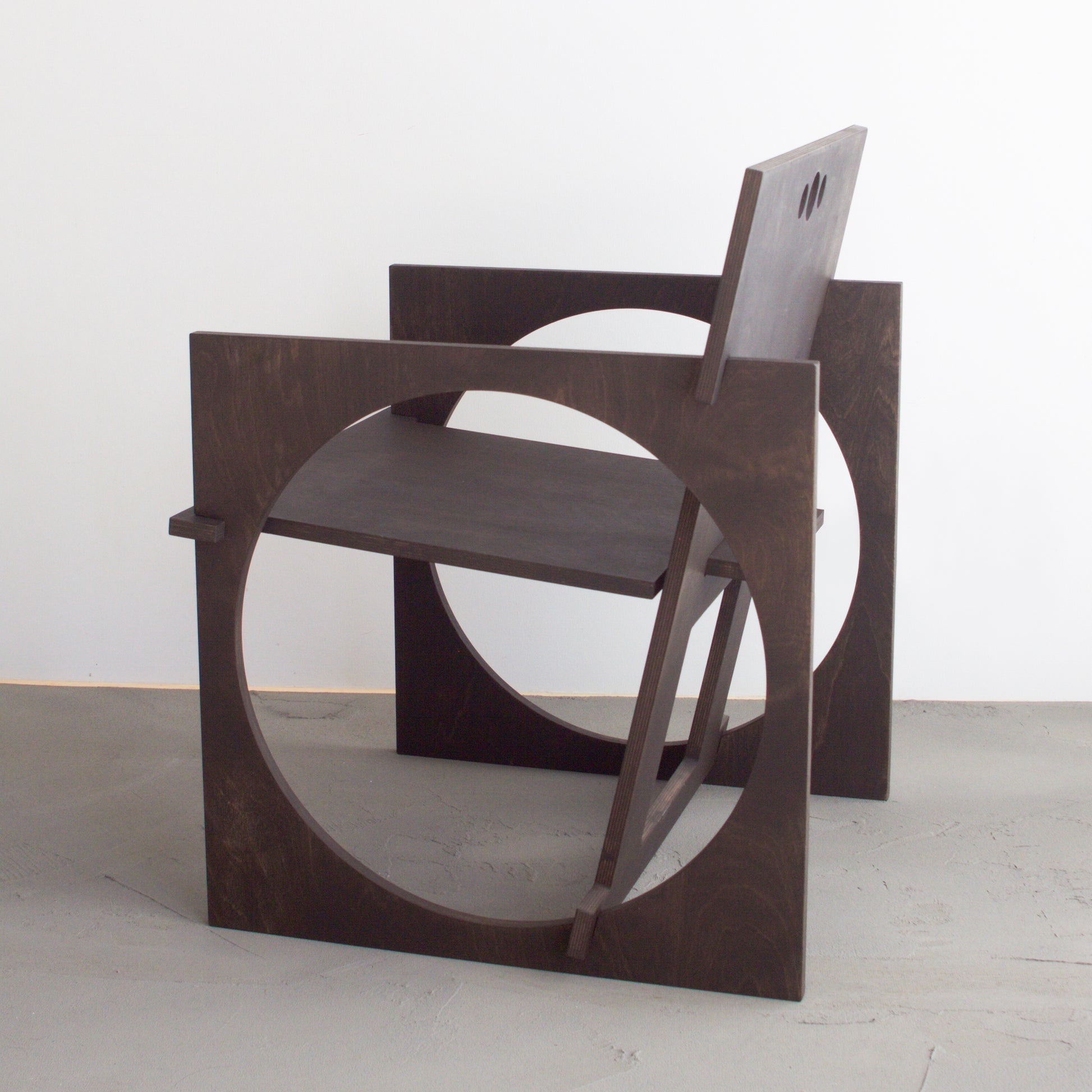 Lietti | Sedia Tonda Black Edition Furniture beamalevich architecture gift design gift art gift