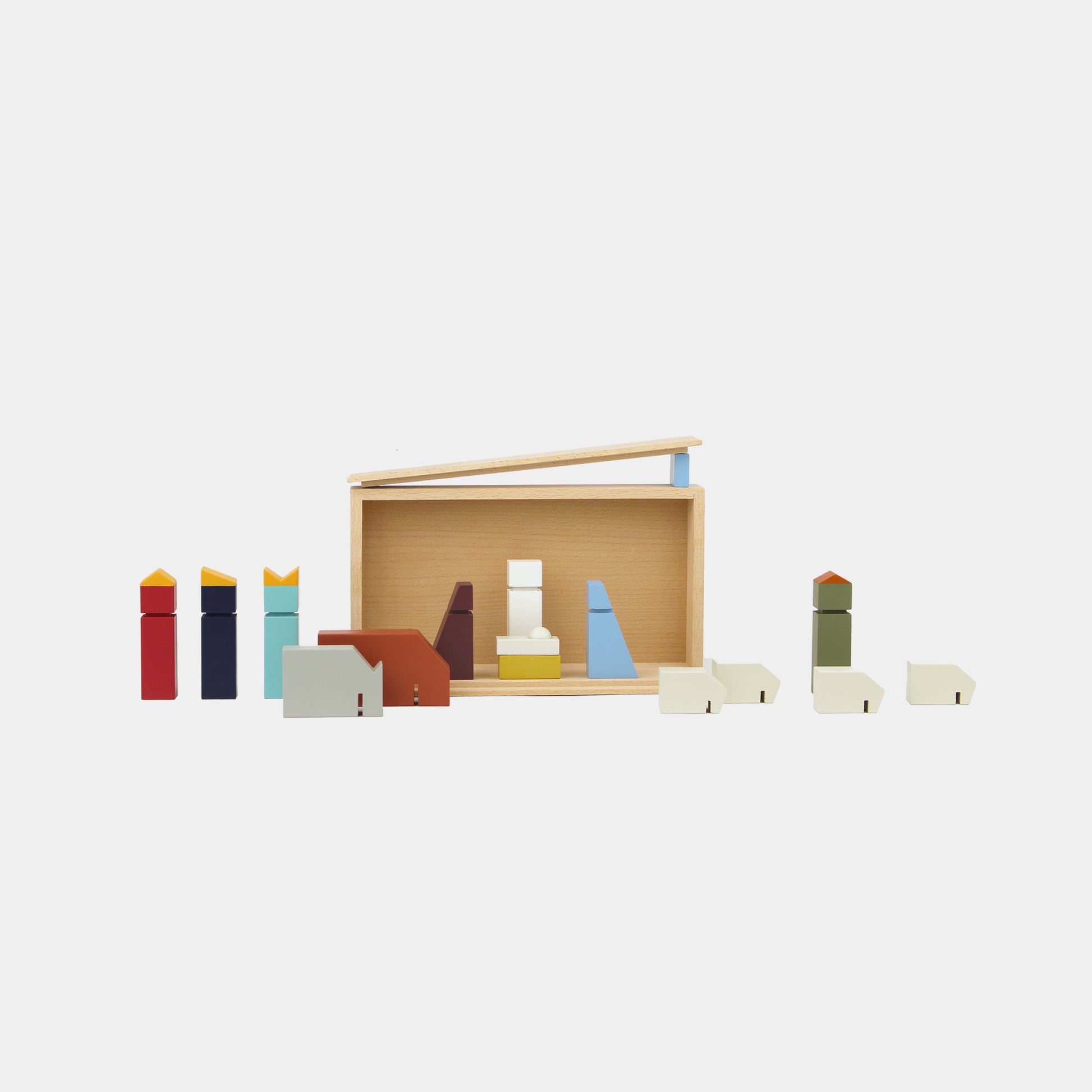 ikonic | Floris Hovers Nativity Scene Construction Set Toys beamalevich architecture gift design gift art gift