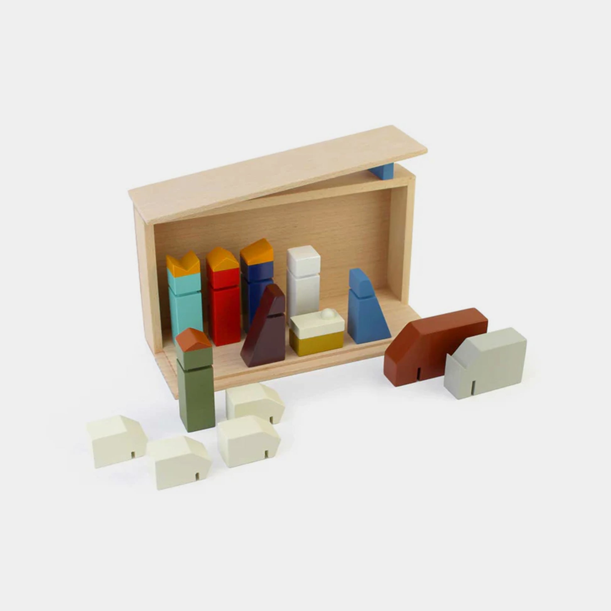 ikonic | Floris Hovers Nativity Scene Construction Set Toys beamalevich architecture gift design gift art gift