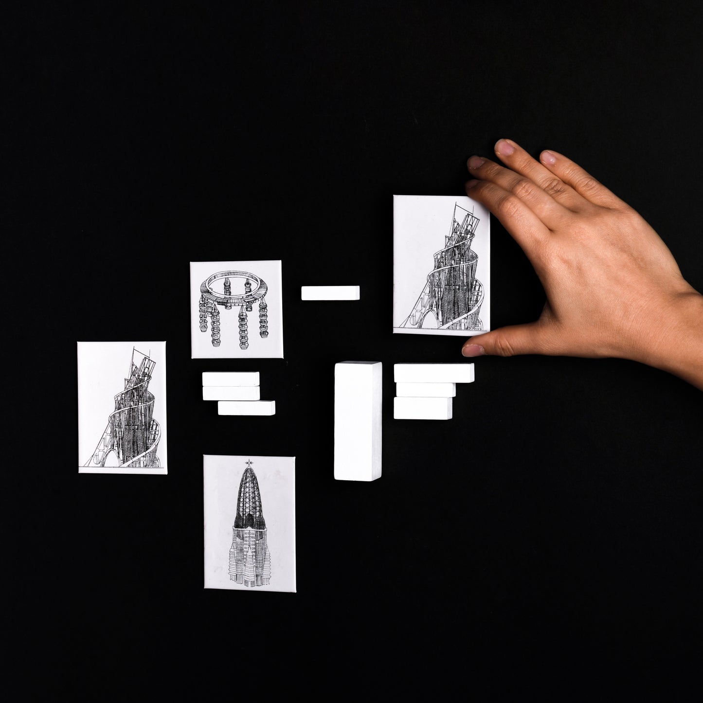 Magnets | Avantgarde Architecture Buildings beamalevich architecture gift design gift art gift