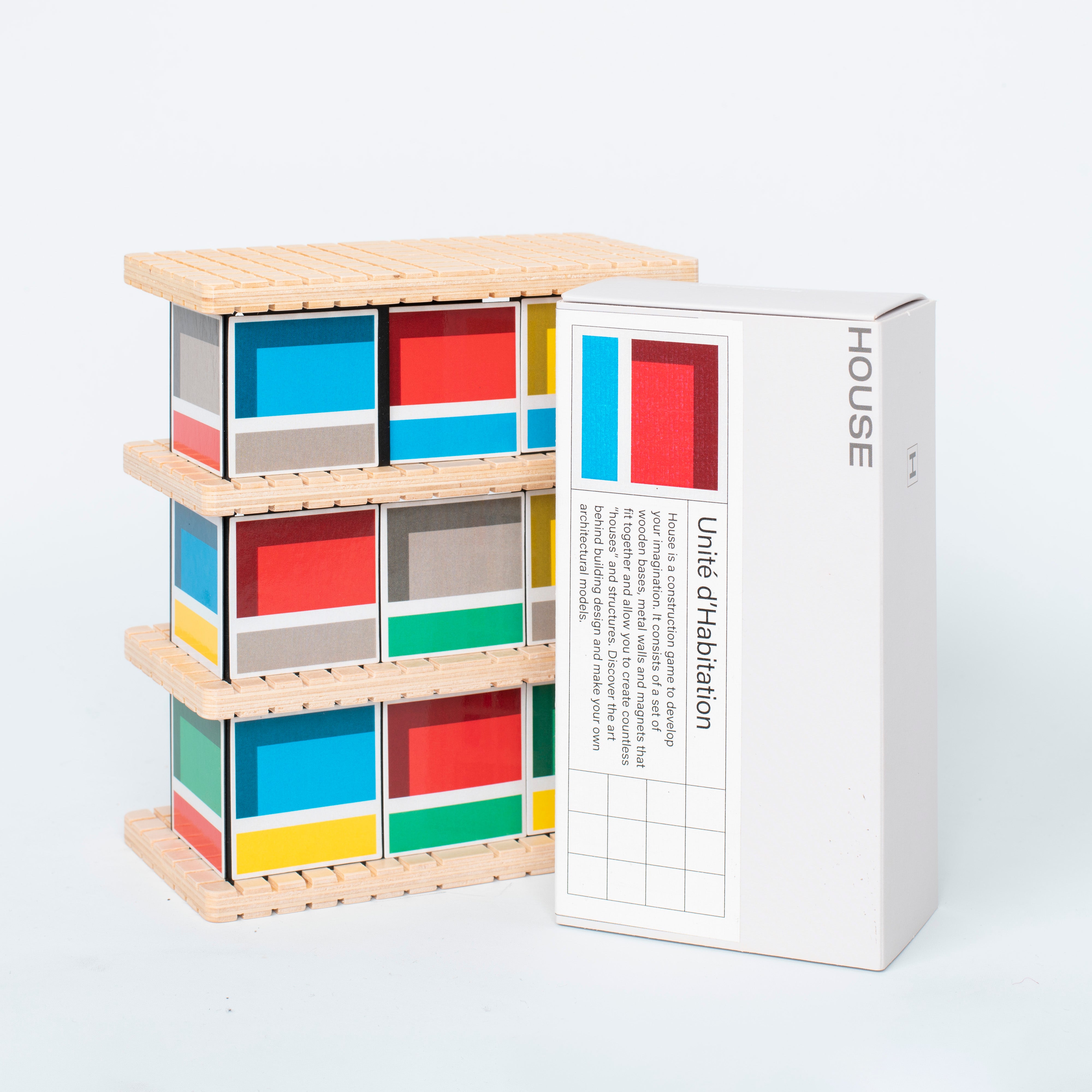 HOUSE Unité d'Habitation Le Corbusier architecture toy – Beamalevich