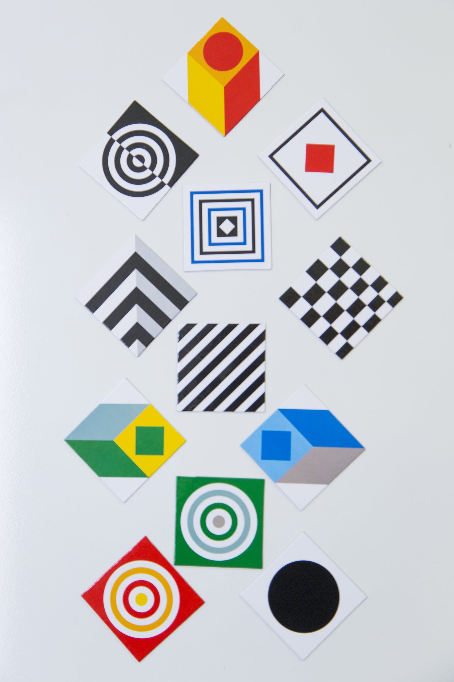 Op Art Magnets beamalevich architecture gift design gift art gift