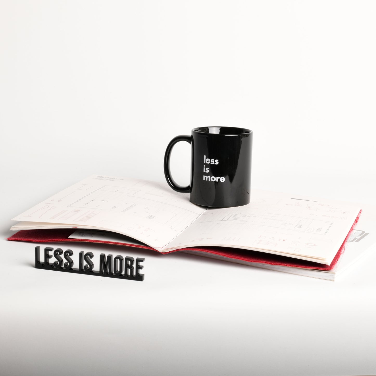 Mies Barcelona | Less is More Mug beamalevich architecture gift design gift art gift
