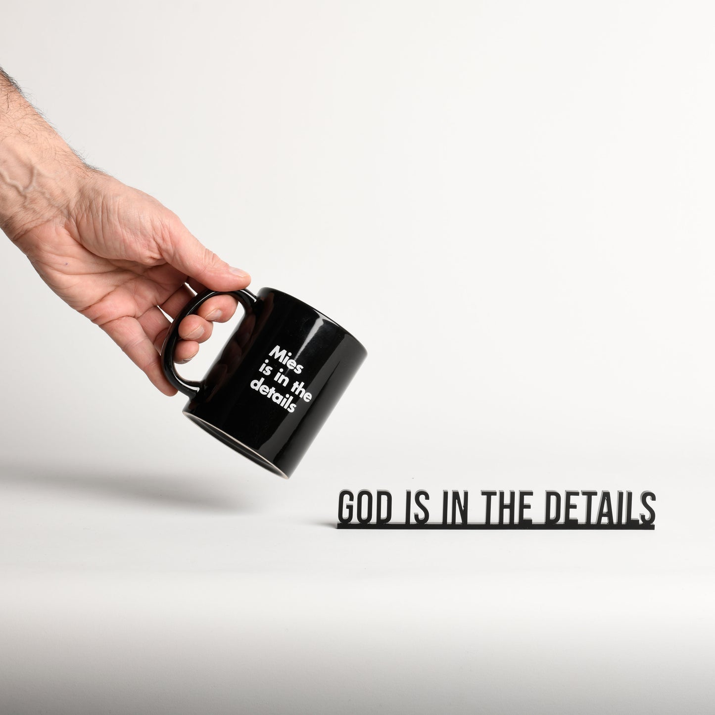 Mies Barcelona | Mies is in the Details Mug beamalevich architecture gift design gift art gift