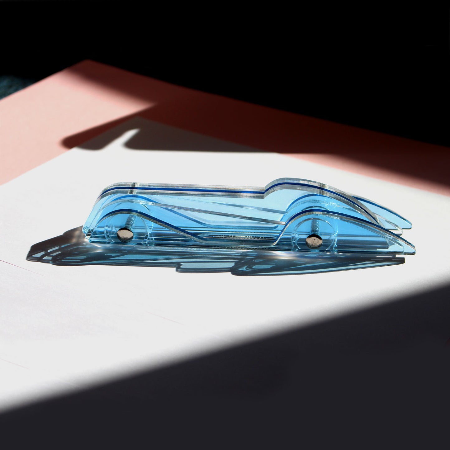 Lucite Car Small #3 Smoke Construction Set Toys beamalevich architecture gift design gift art gift