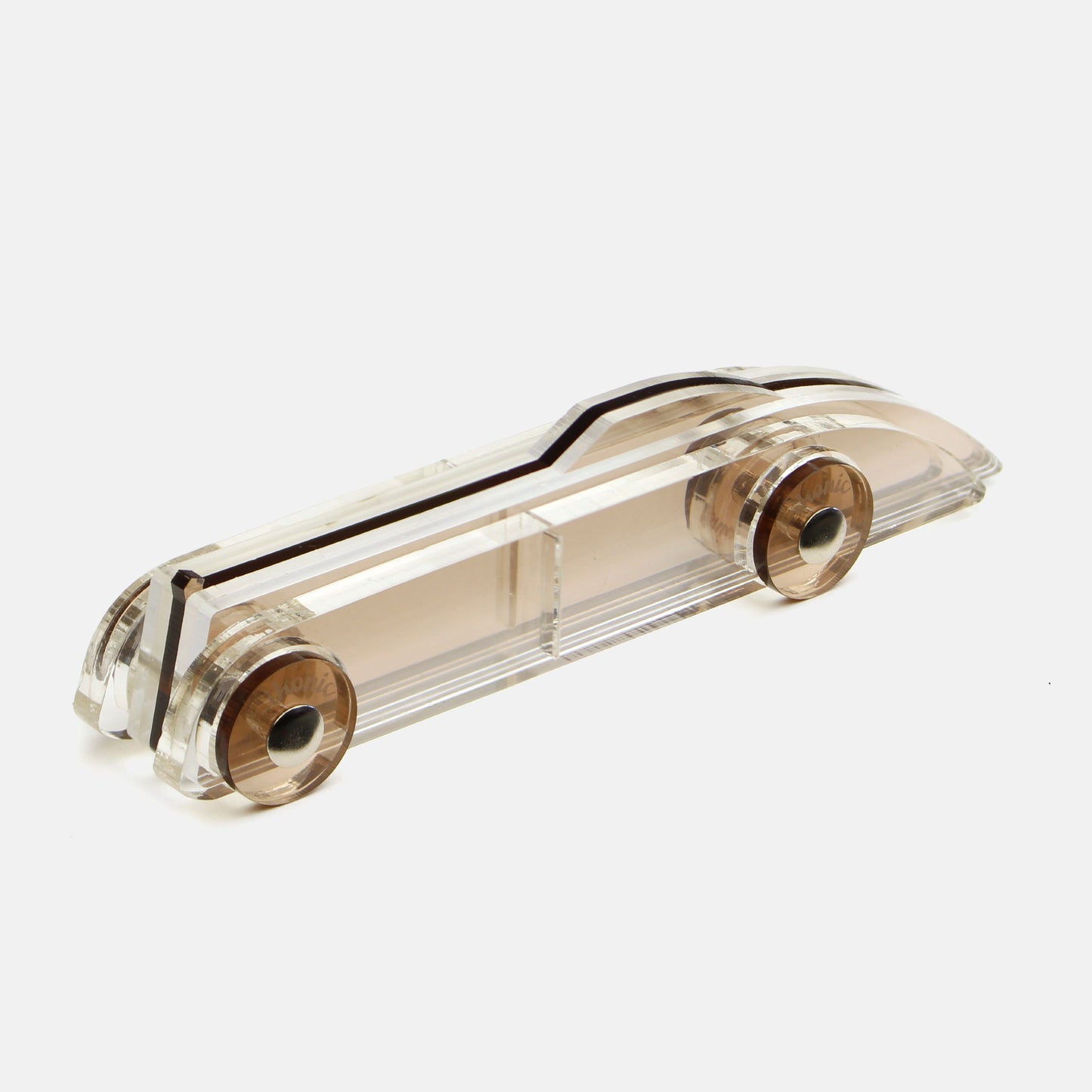 Lucite Car Small #1 Smoke Construction Set Toys beamalevich architecture gift design gift art gift