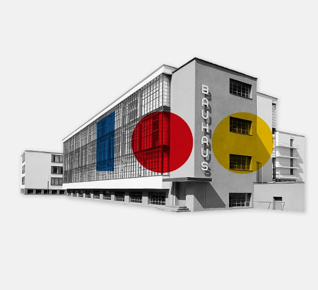 Bauhaus Dessau Magnet  beamalevich architecture gift design gift art gift