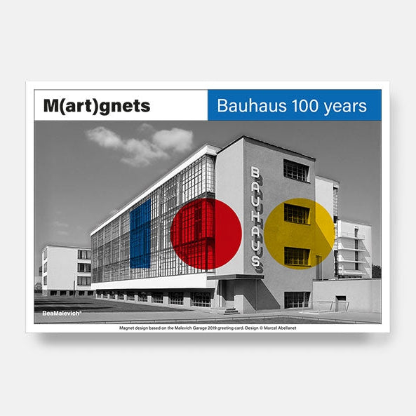 Bauhaus Dessau Magnet beamalevich architecture gift design gift art gift