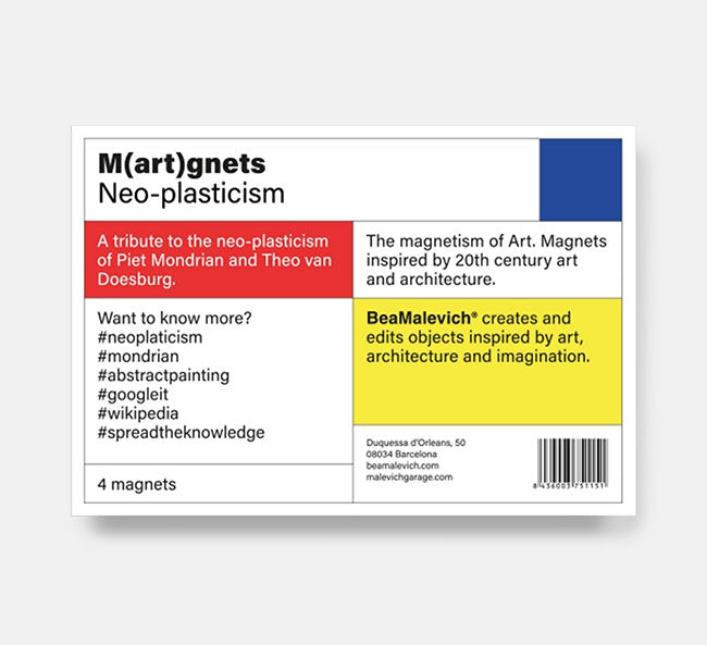 Mondrian Magnets beamalevich architecture gift design gift art gift