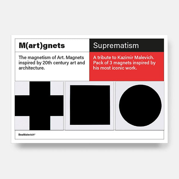 Malevich Magnets beamalevich architecture gift design gift art gift