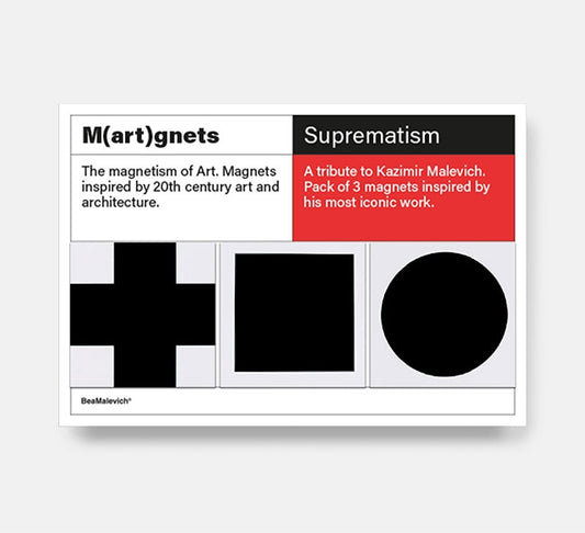 Malevich Magnets  beamalevich architecture gift design gift art gift