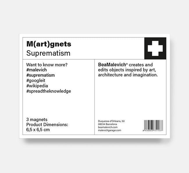 Malevich Magnets beamalevich architecture gift design gift art gift