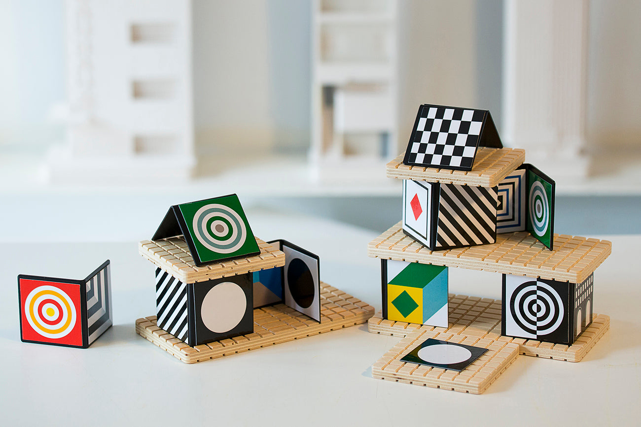 HOUSE Op Art beamalevich architecture gift design gift art gift