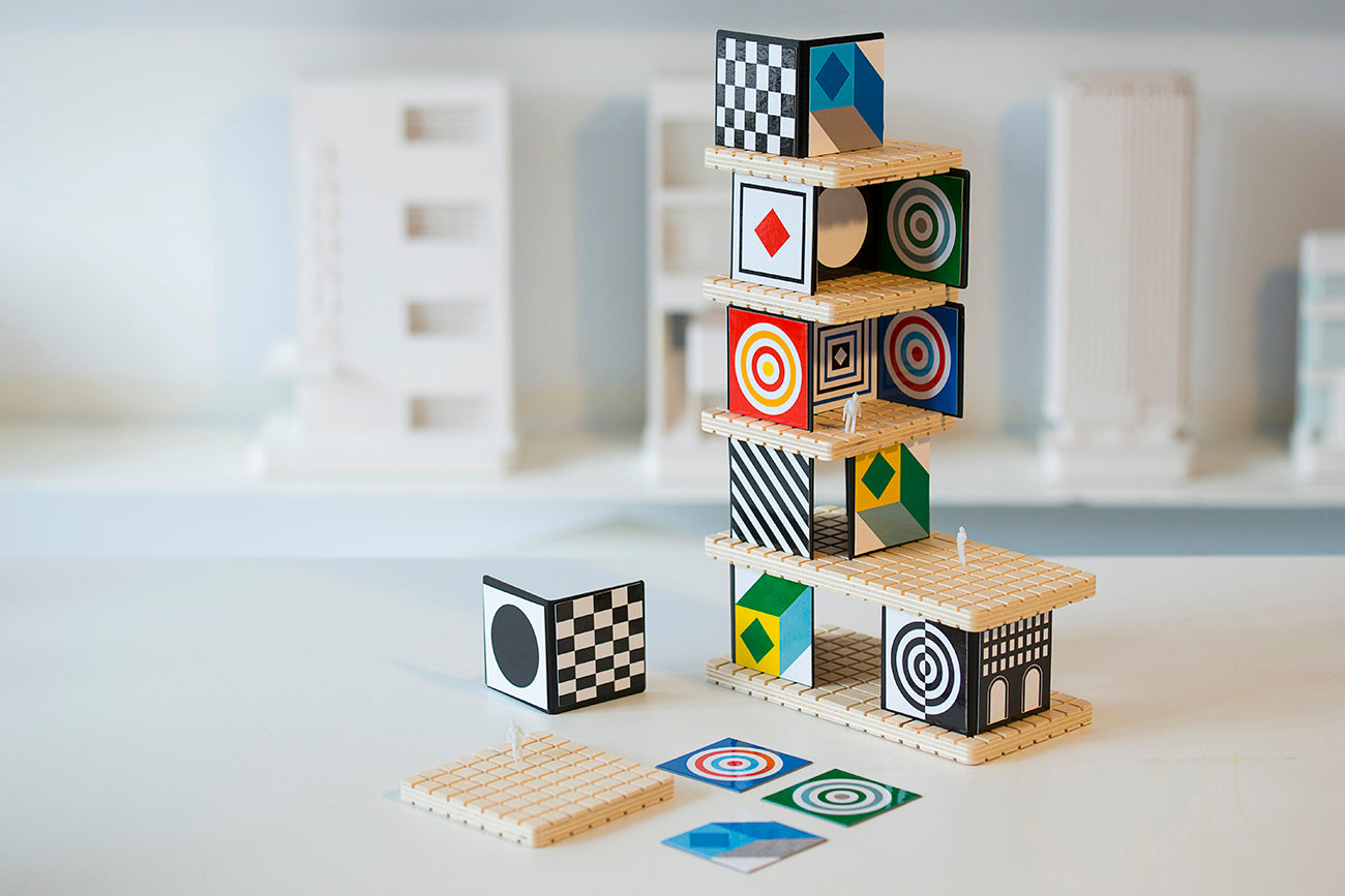 HOUSE Op Art beamalevich architecture gift design gift art gift