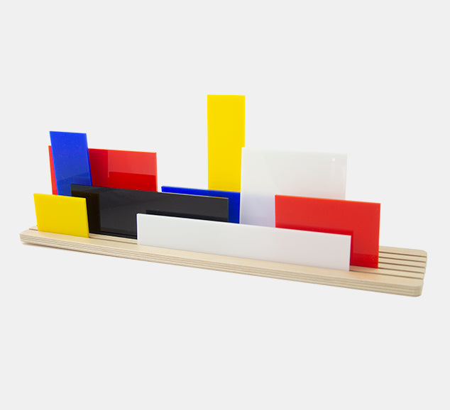 Mondrian style surfboard - Art de Vivre Gallery and Design - Sculptures &  Carvings, Abstract, Man-made Objects - ArtPal