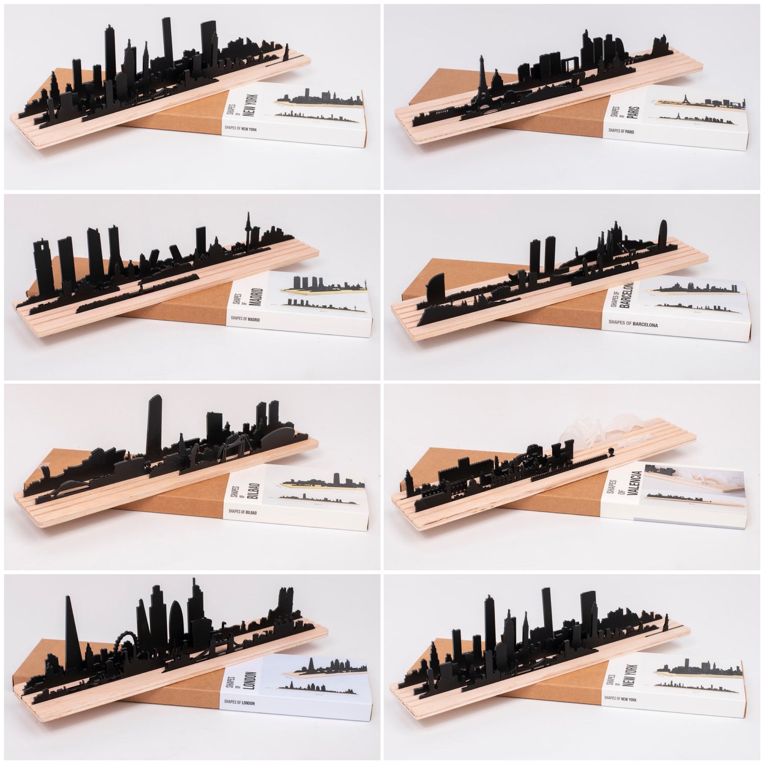 Silhouettes of the Cities