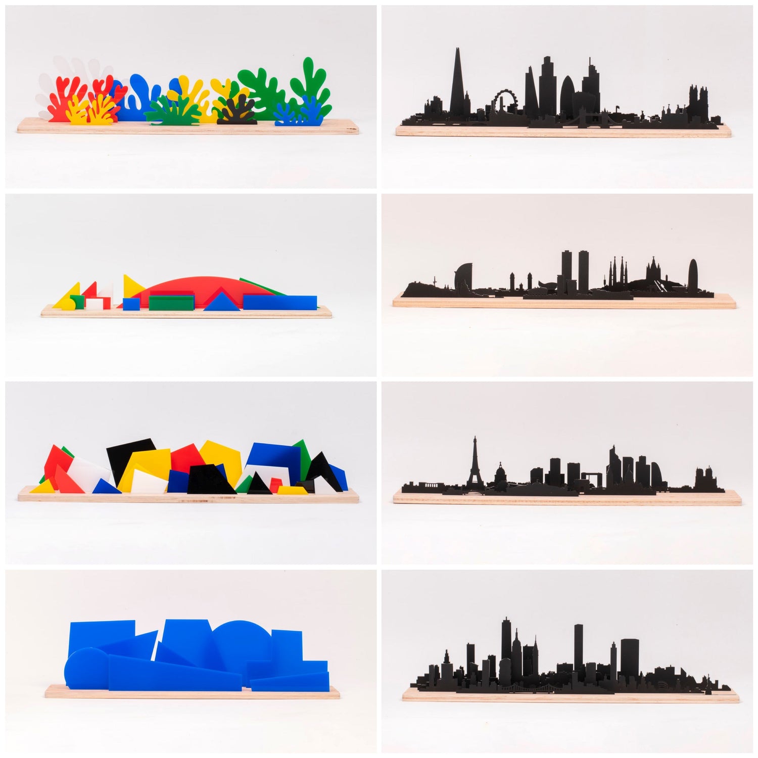 Shapes and Silhouettes Collection