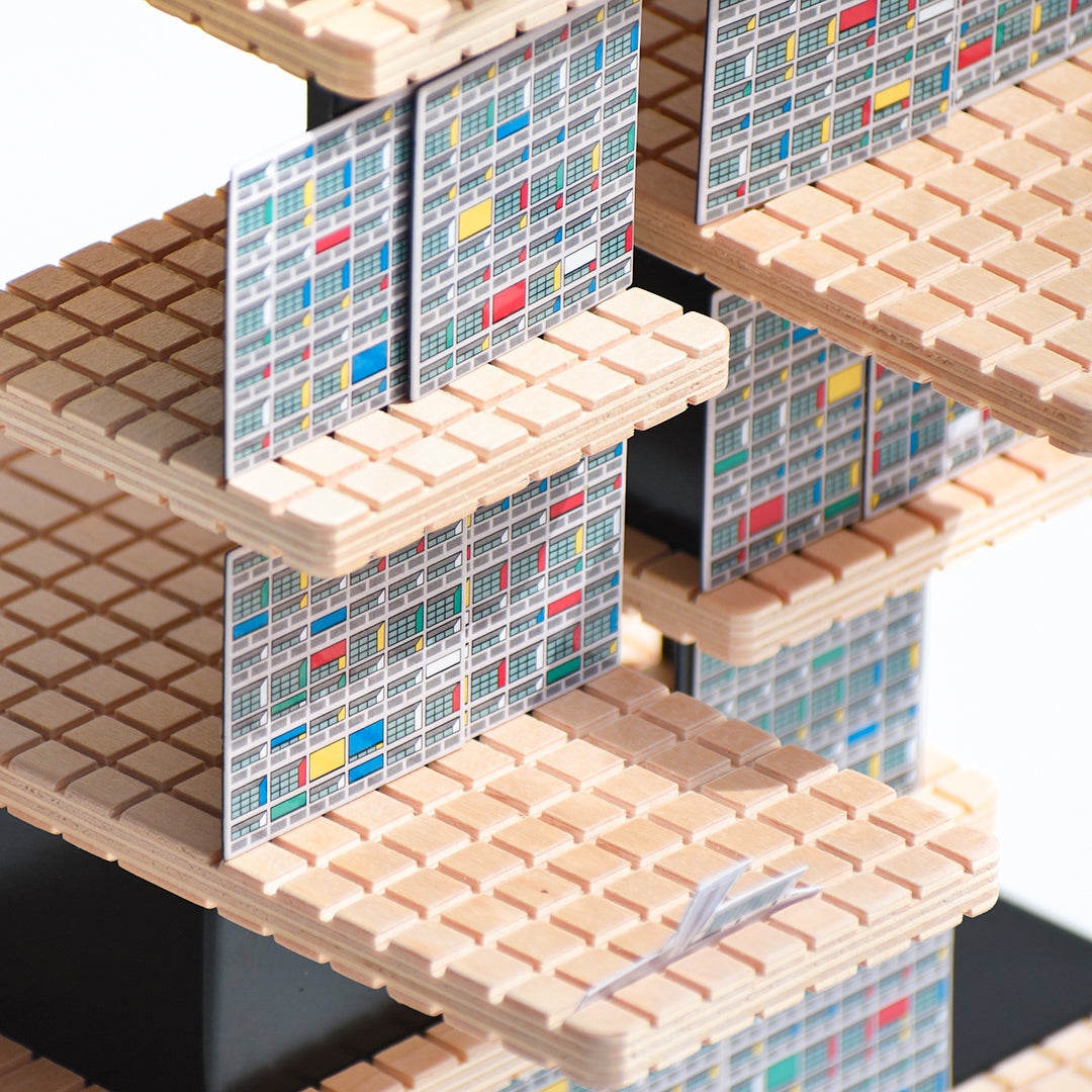 HOUSE | Unité d'Habitation Large beamalevich architecture gift design gift art gift