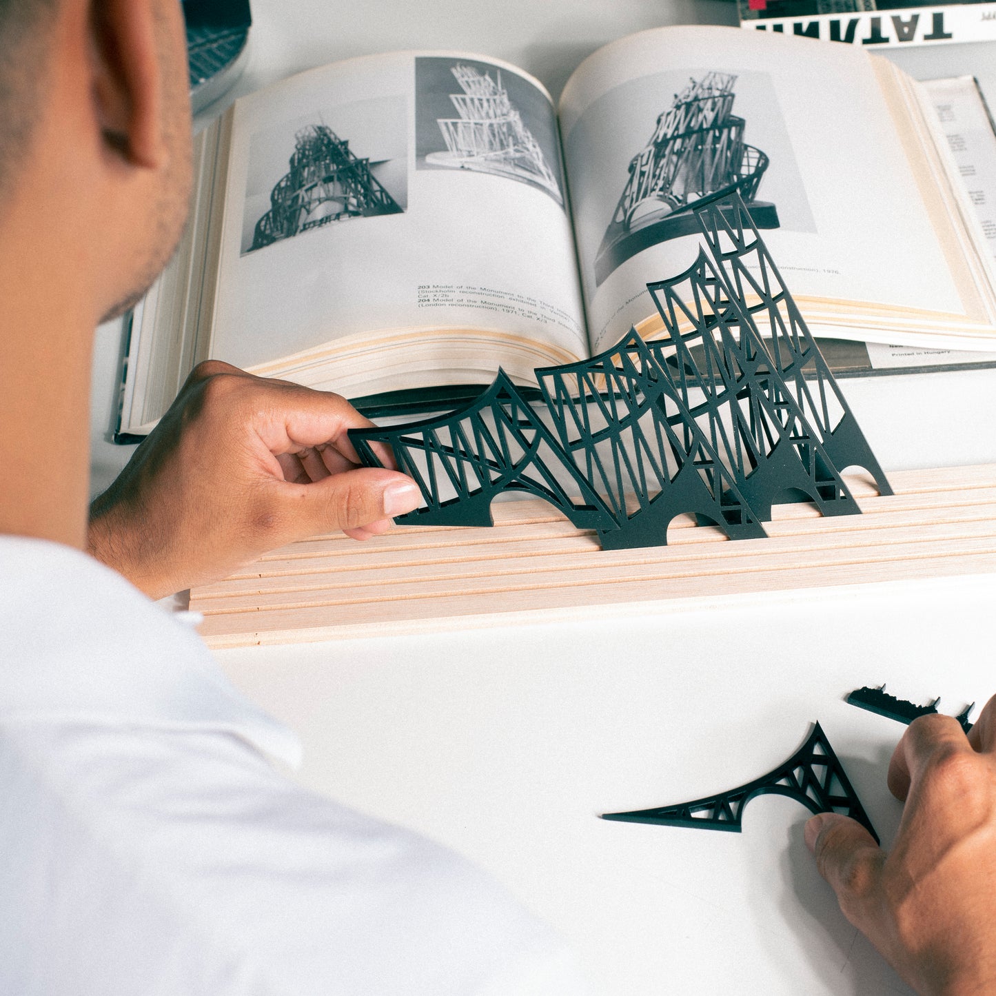 Shapes of Tatlin Tower beamalevich architecture gift design gift art gift