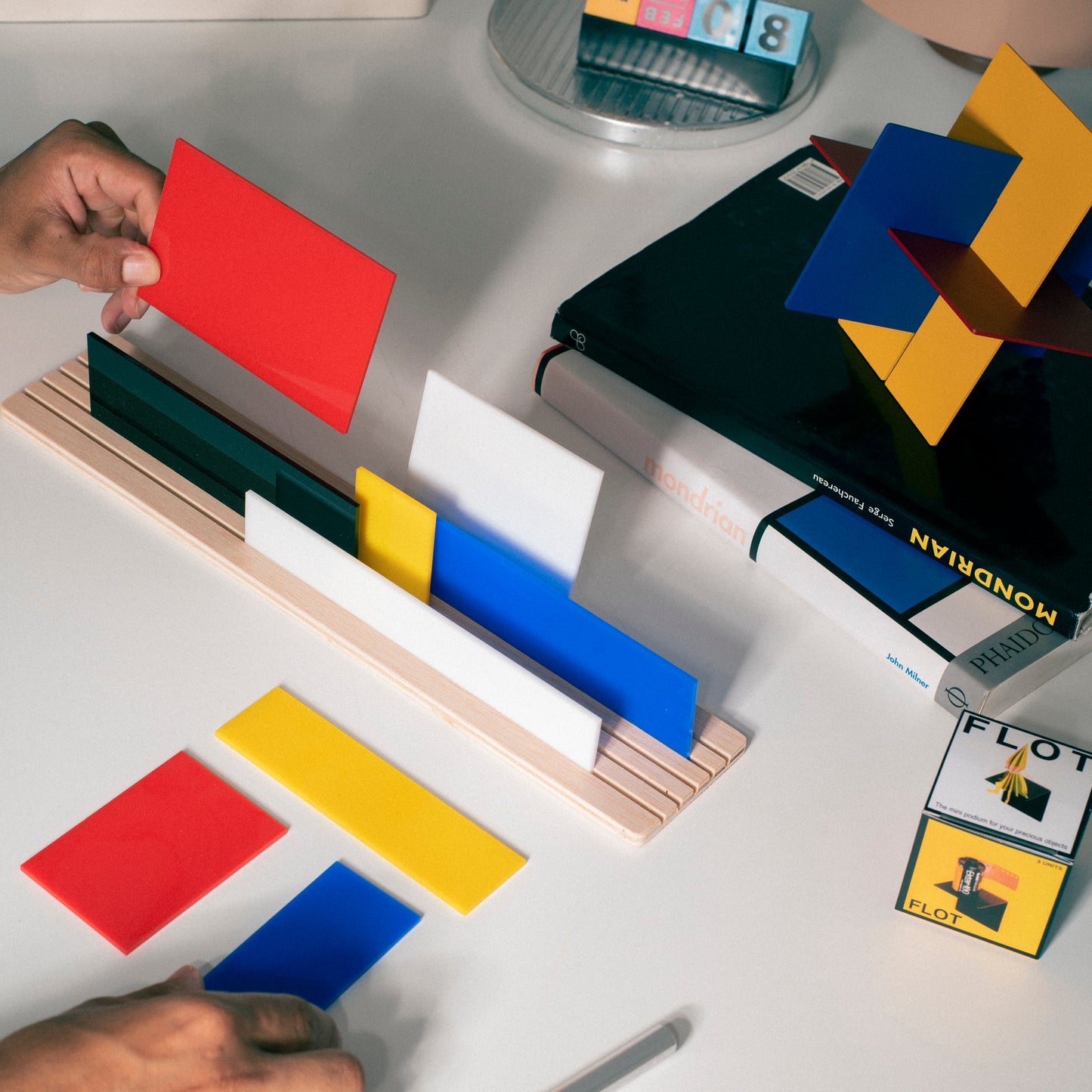 Shapes of Mondrian beamalevich architecture gift design gift art gift