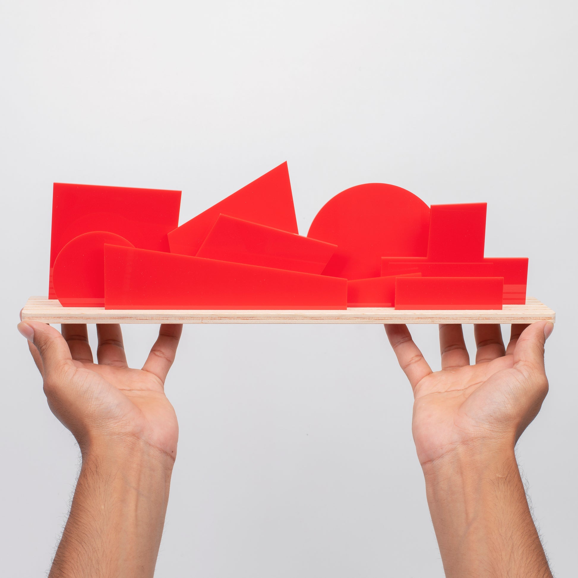 Shapes of Suprematism | Red beamalevich architecture gift design gift art gift