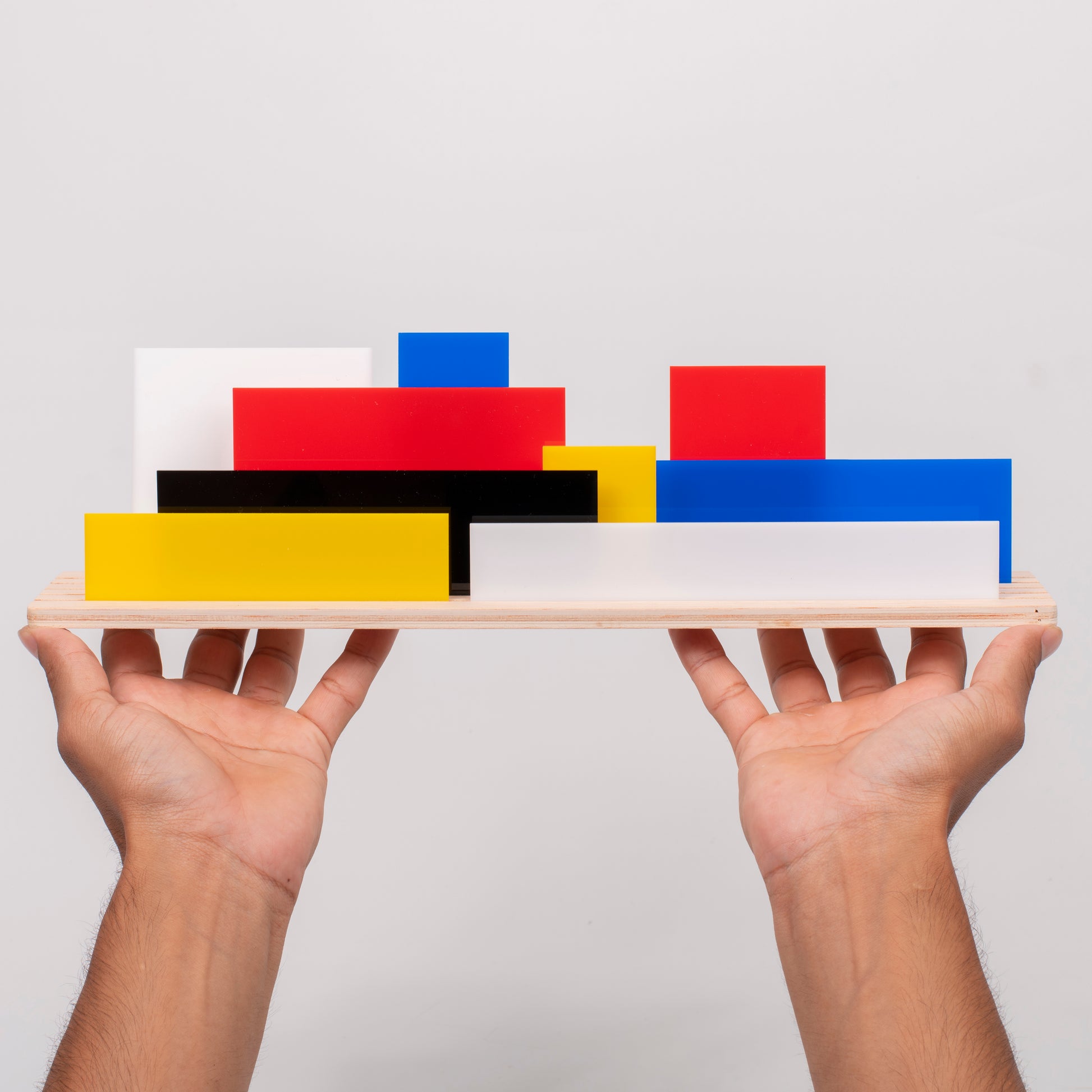 Shapes of Mondrian beamalevich architecture gift design gift art gift