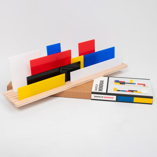 Shapes of Mondrian beamalevich architecture gift design gift art gift