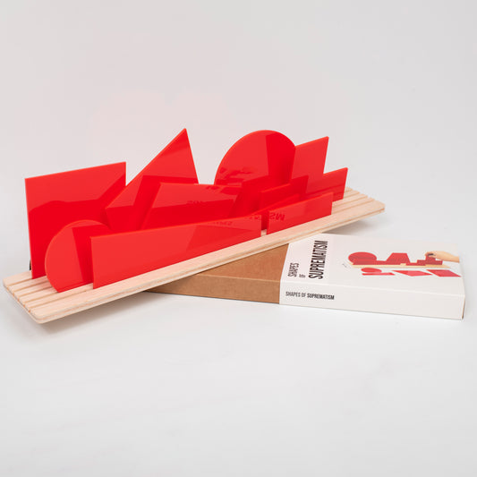 Shapes of Suprematism | Red beamalevich architecture gift design gift art gift
