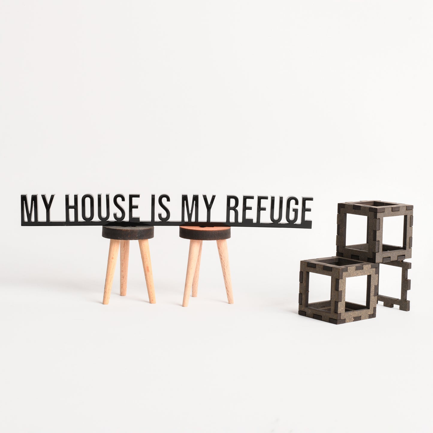 Architecture Quotes | My House is my Refuge beamalevich architecture gift design gift art gift