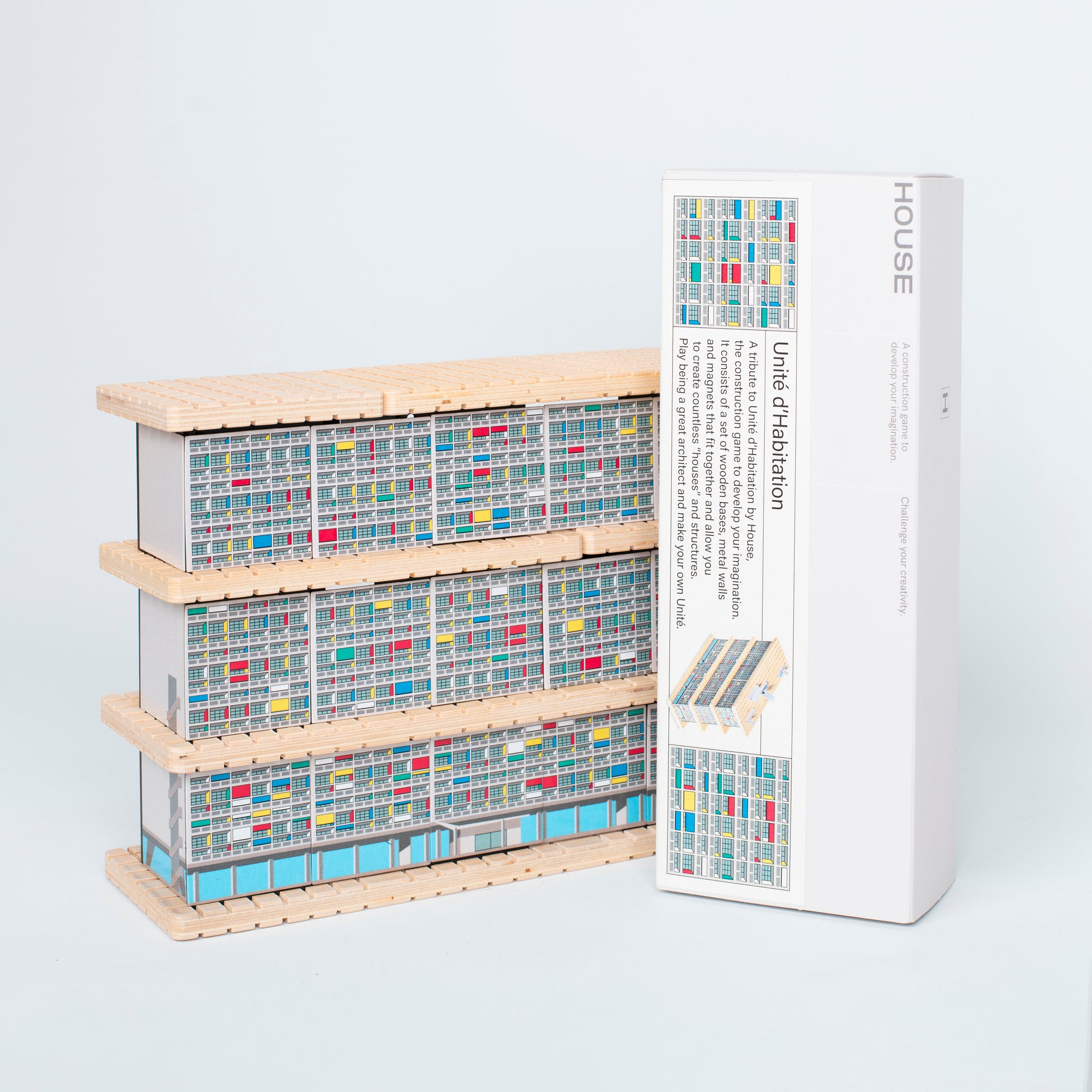 HOUSE | Unité d'Habitation Large beamalevich architecture gift design gift art gift