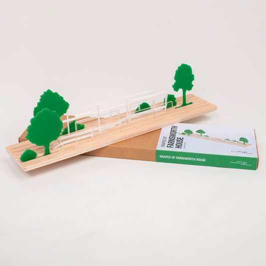 Shapes of Farnsworth House beamalevich architecture gift design gift art gift
