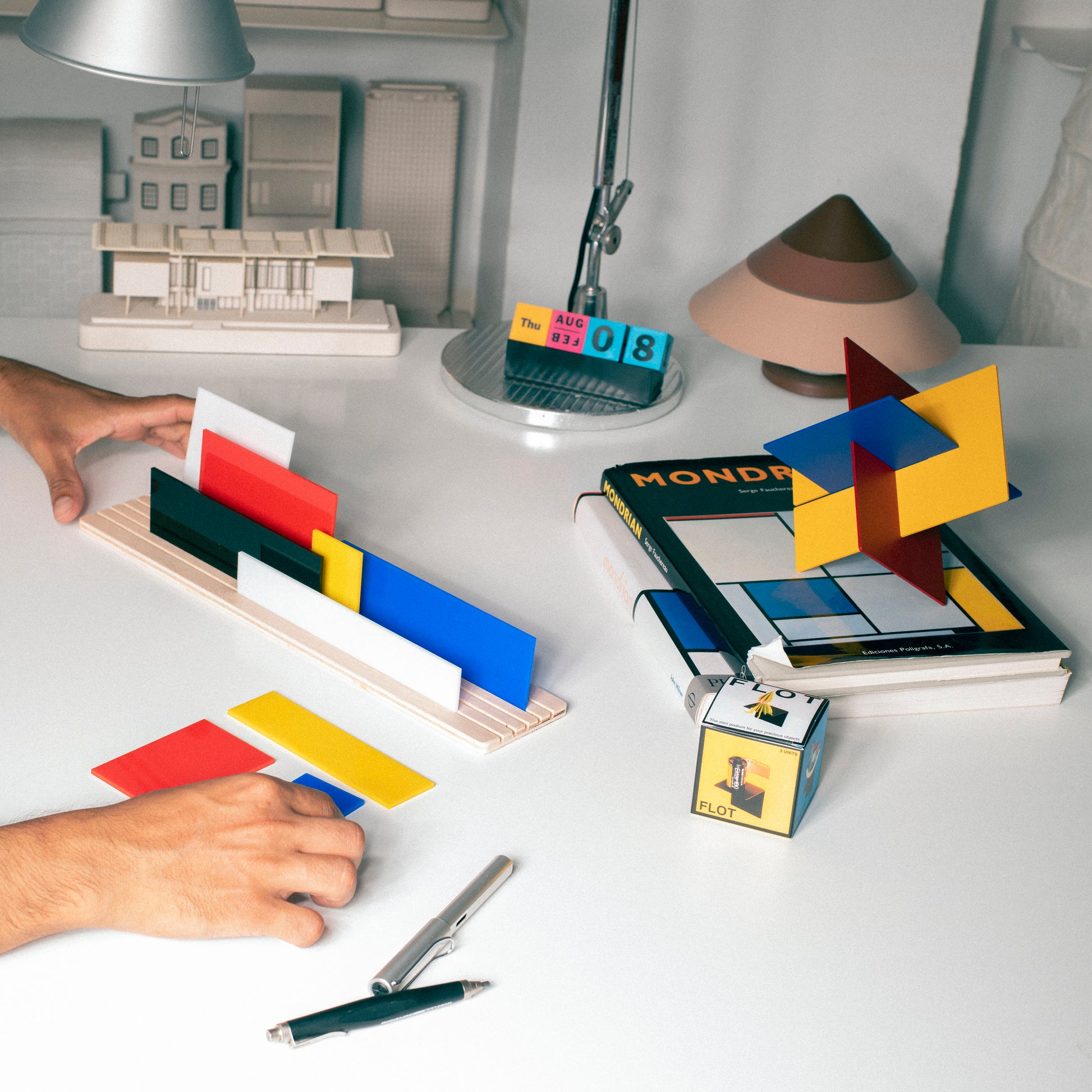 Shapes of Mondrian beamalevich architecture gift design gift art gift