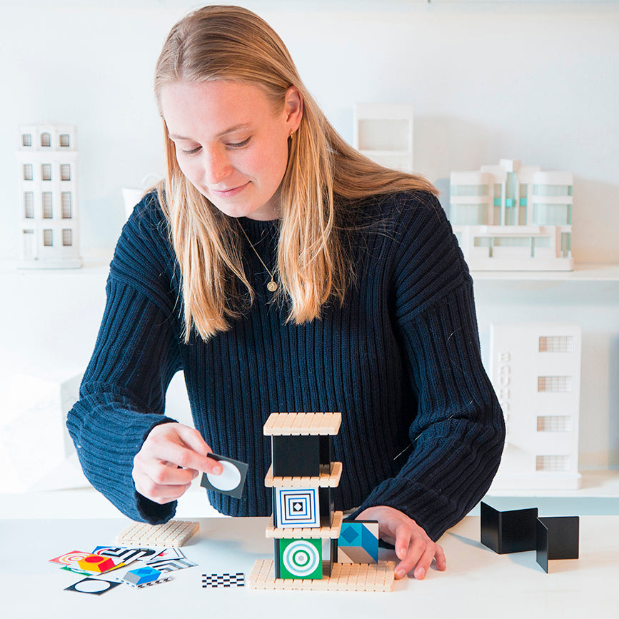 HOUSE | Op Art beamalevich architecture gift design gift art gift