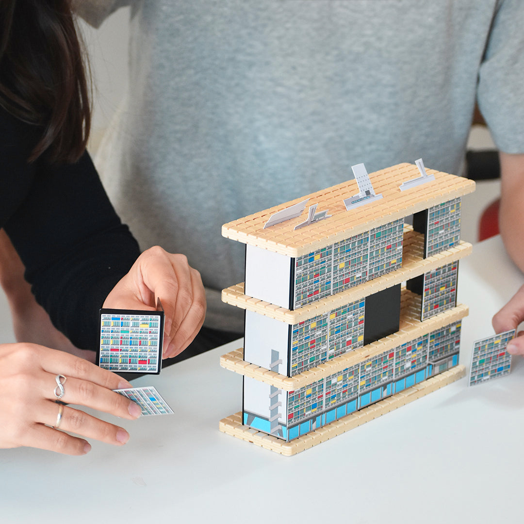 HOUSE | Unité d'Habitation Large beamalevich architecture gift design gift art gift