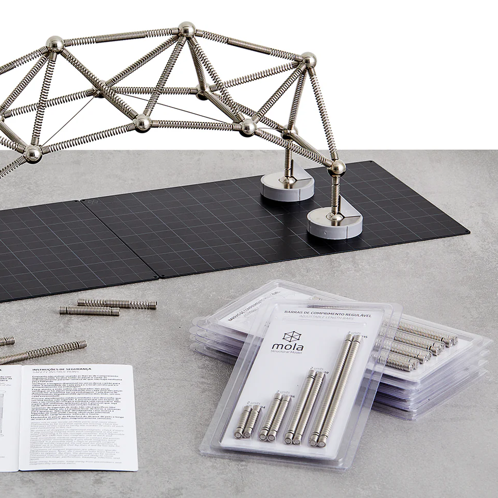 Mola | Adjustable Length Bars Construction Set Toys beamalevich architecture gift design gift art gift