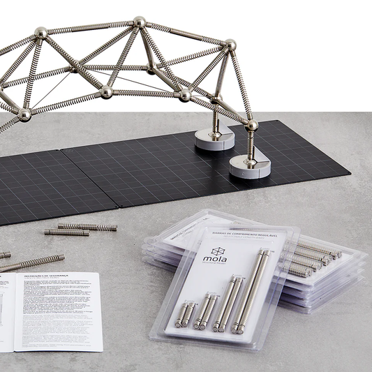 Mola | Adjustable Length Bars Construction Set Toys beamalevich architecture gift design gift art gift
