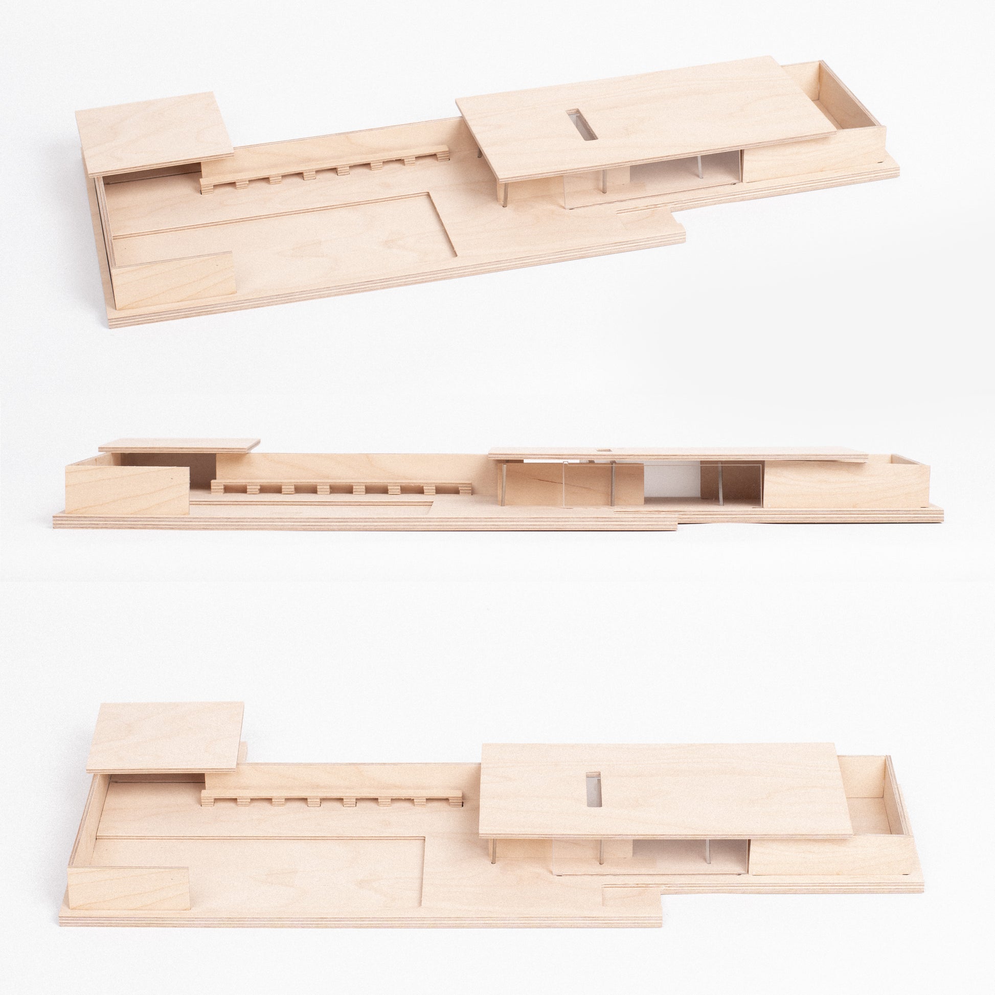 Mies Pavilion Barcelona Maquette 1:150 beamalevich architecture gift design gift art gift