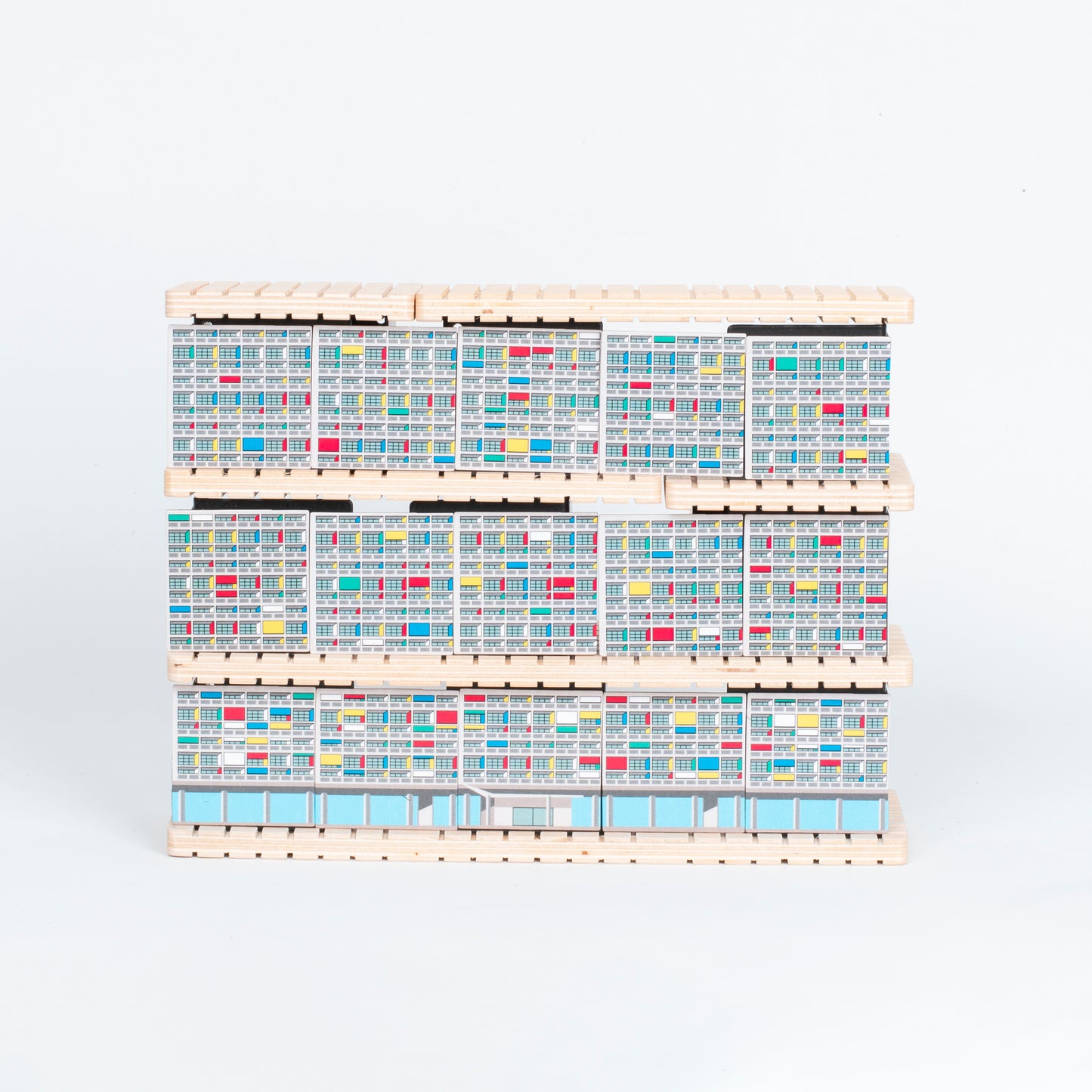 HOUSE | Unité d'Habitation Large beamalevich architecture gift design gift art gift