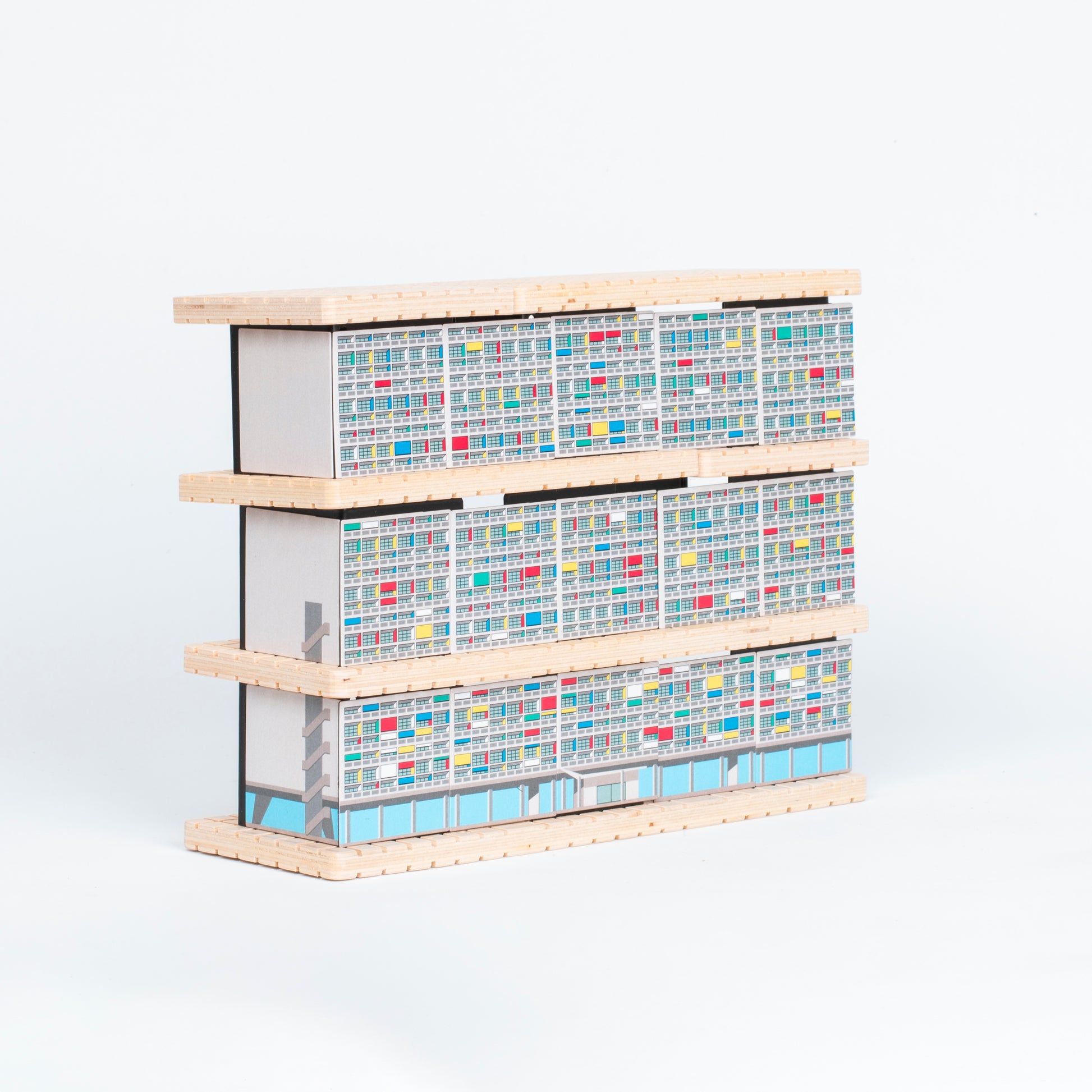 HOUSE | Unité d'Habitation Large beamalevich architecture gift design gift art gift