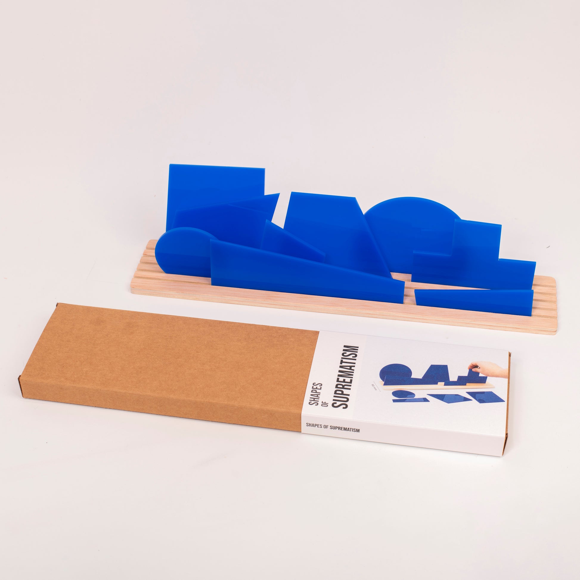 Shapes of Suprematism | Blue beamalevich architecture gift design gift art gift