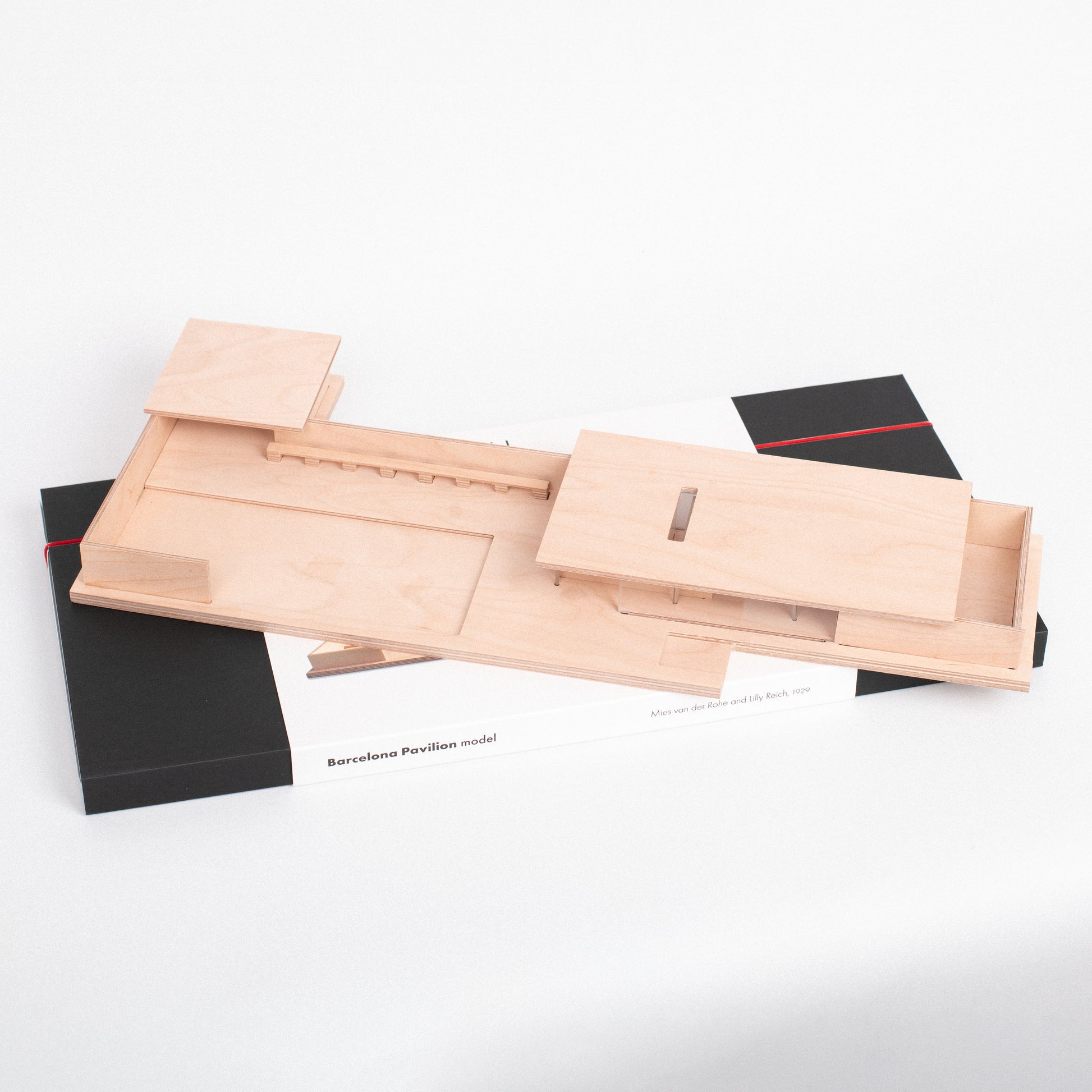 Mies Pavilion Barcelona Maquette 1:150 beamalevich architecture gift design gift art gift