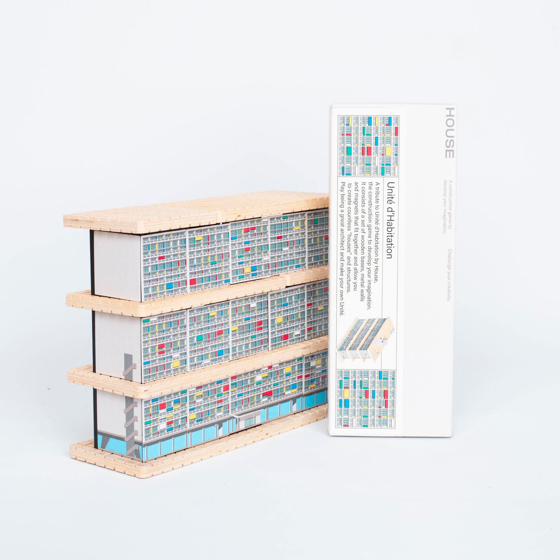 HOUSE | Unité d'Habitation Large beamalevich architecture gift design gift art gift