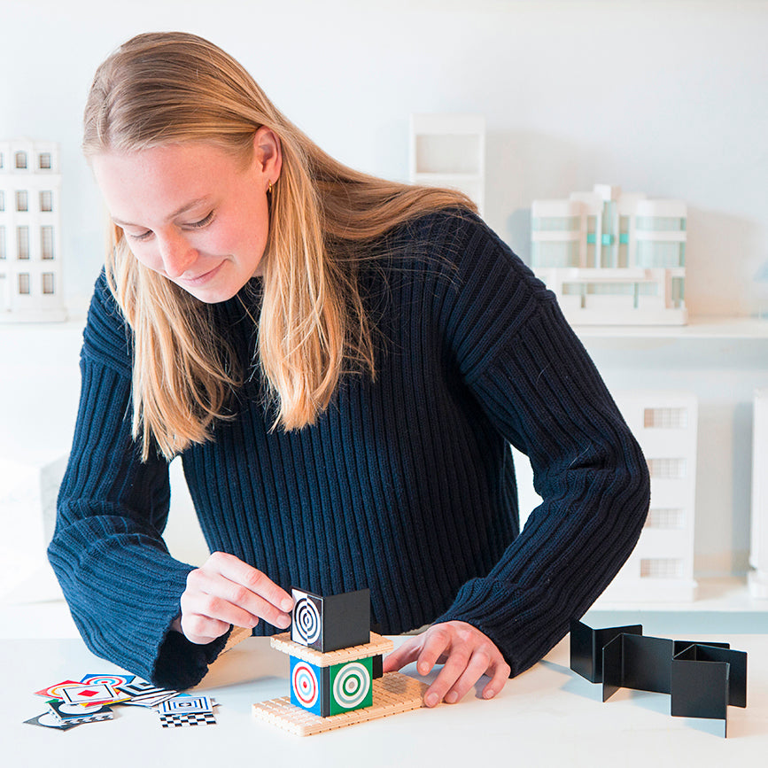 HOUSE | Op Art beamalevich architecture gift design gift art gift