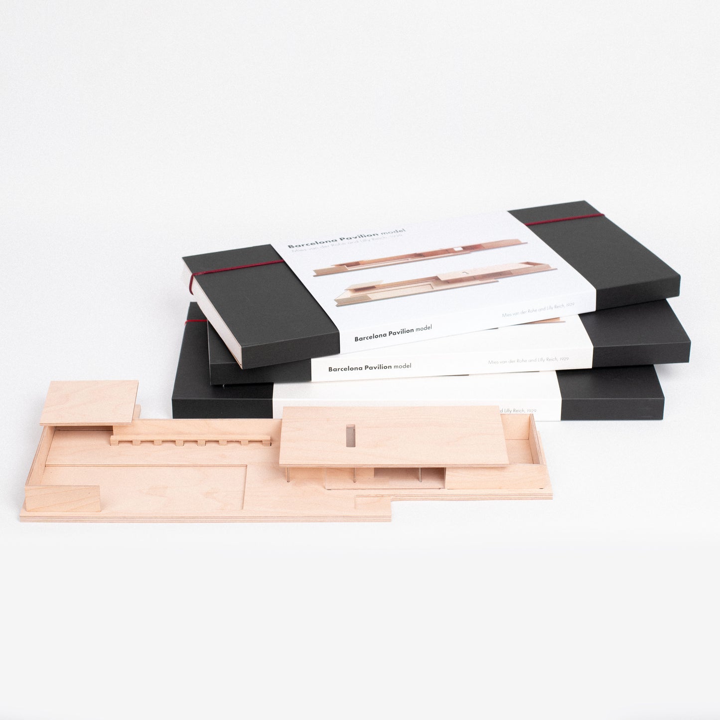 Mies Pavilion Barcelona Maquette 1:150 beamalevich architecture gift design gift art gift
