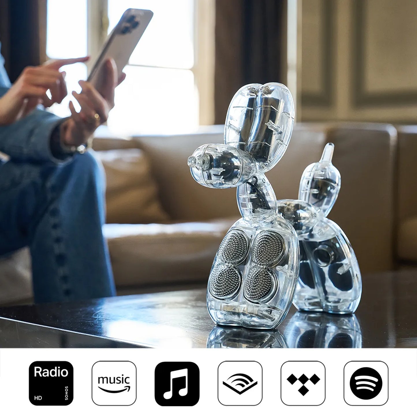 Jeff Koons | Balloon Dog Speaker Beamalevich architecture gift design gift art gift