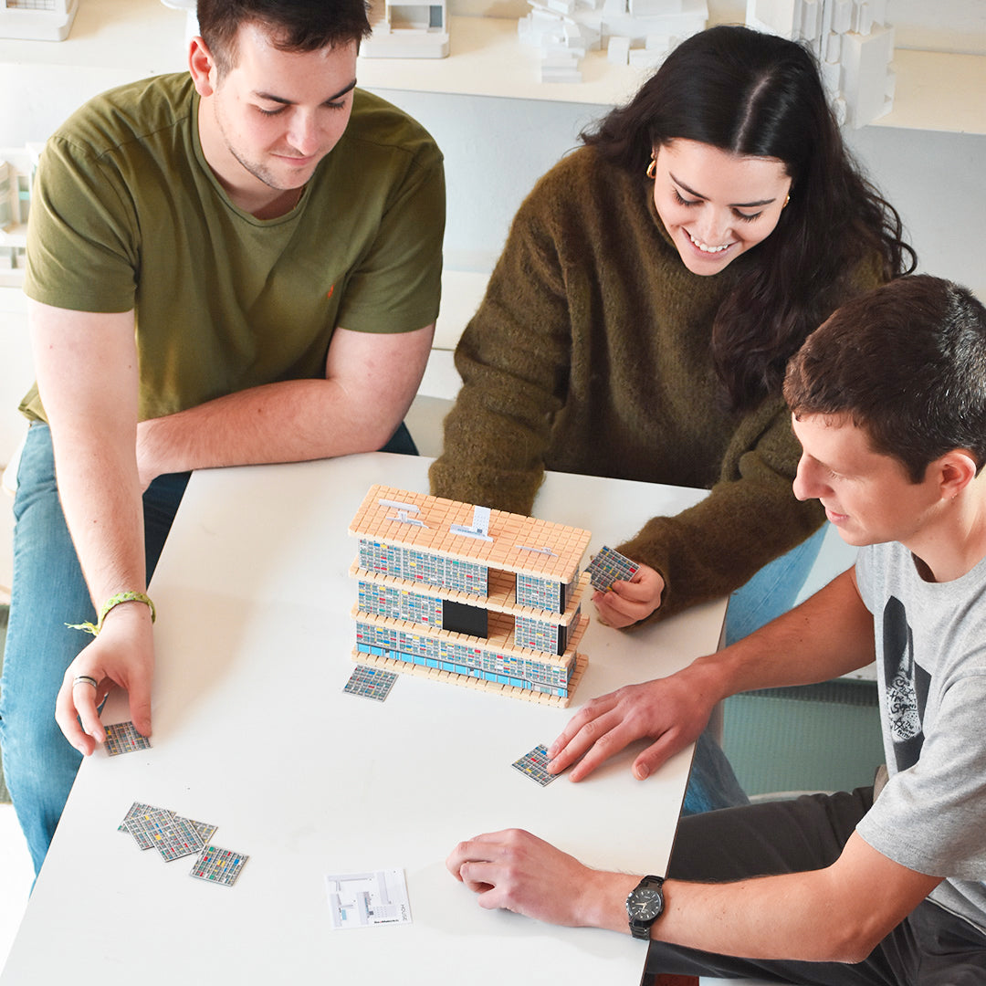 HOUSE | Unité d'Habitation Large beamalevich architecture gift design gift art gift