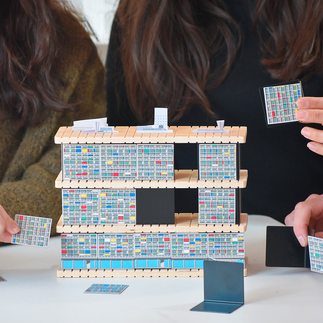 HOUSE | Unité d'Habitation Large beamalevich architecture gift design gift art gift