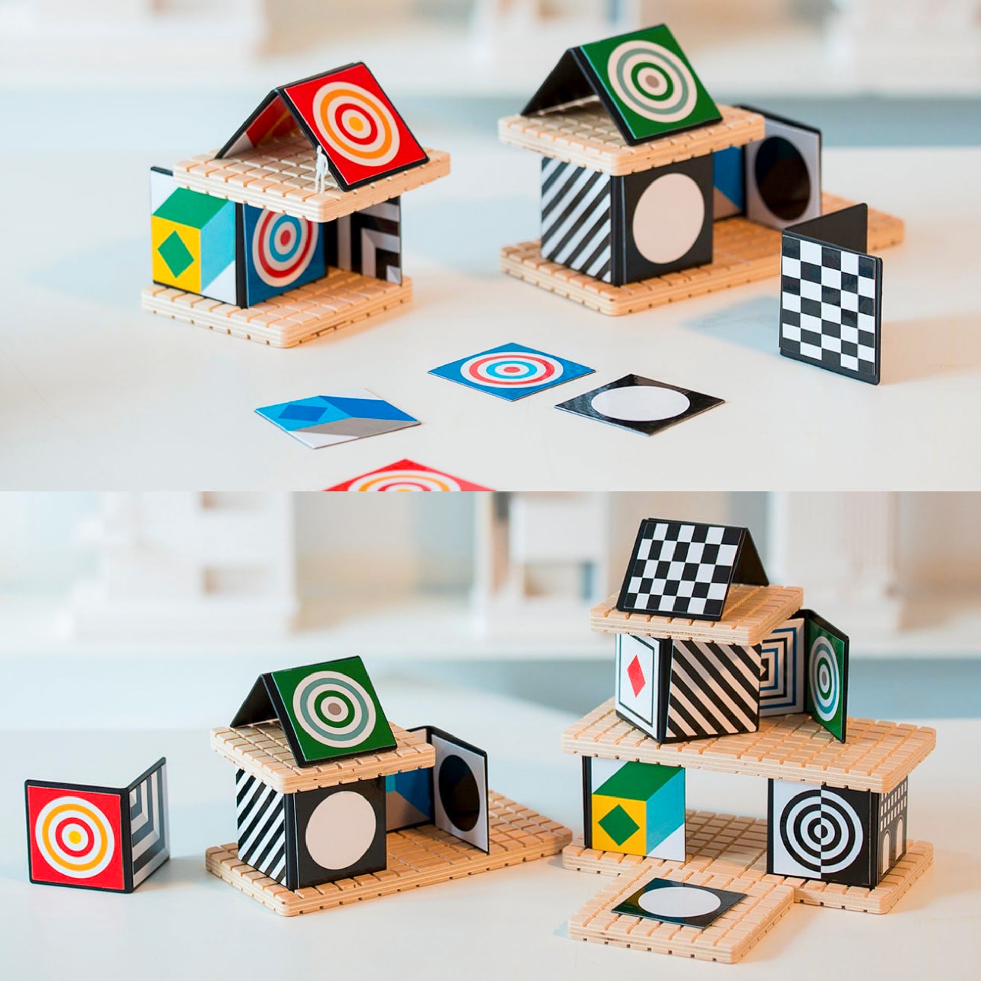 HOUSE | Op Art beamalevich architecture gift design gift art gift